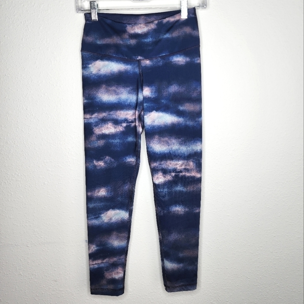 Z by Zella 7/8 Leggings Blue Pink XS